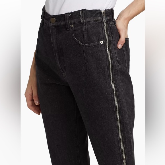 3.1 PHILLIP LIM High rise zip detail jean size 8 - Picture 1 of 10